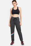 Rosaline Easy Movement Track Pants - Anthra Melange — thumbnail 4
